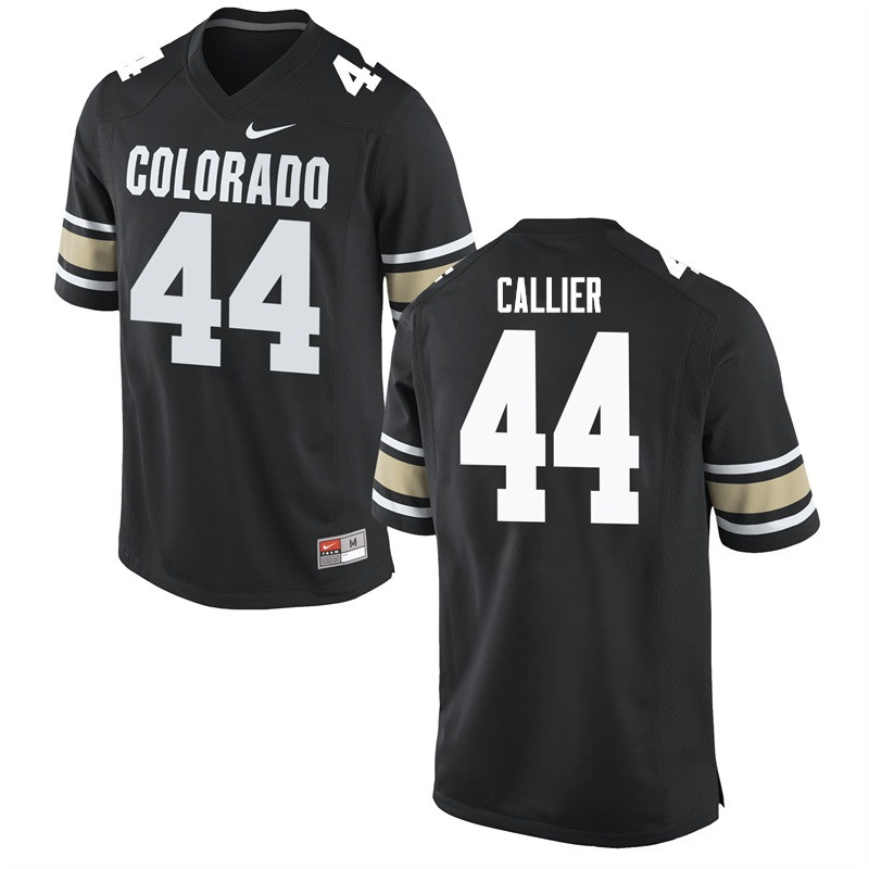 Men #44 Jacob Callier Colorado Buffaloes College Football Jerseys Sale-Home Black - Click Image to Close